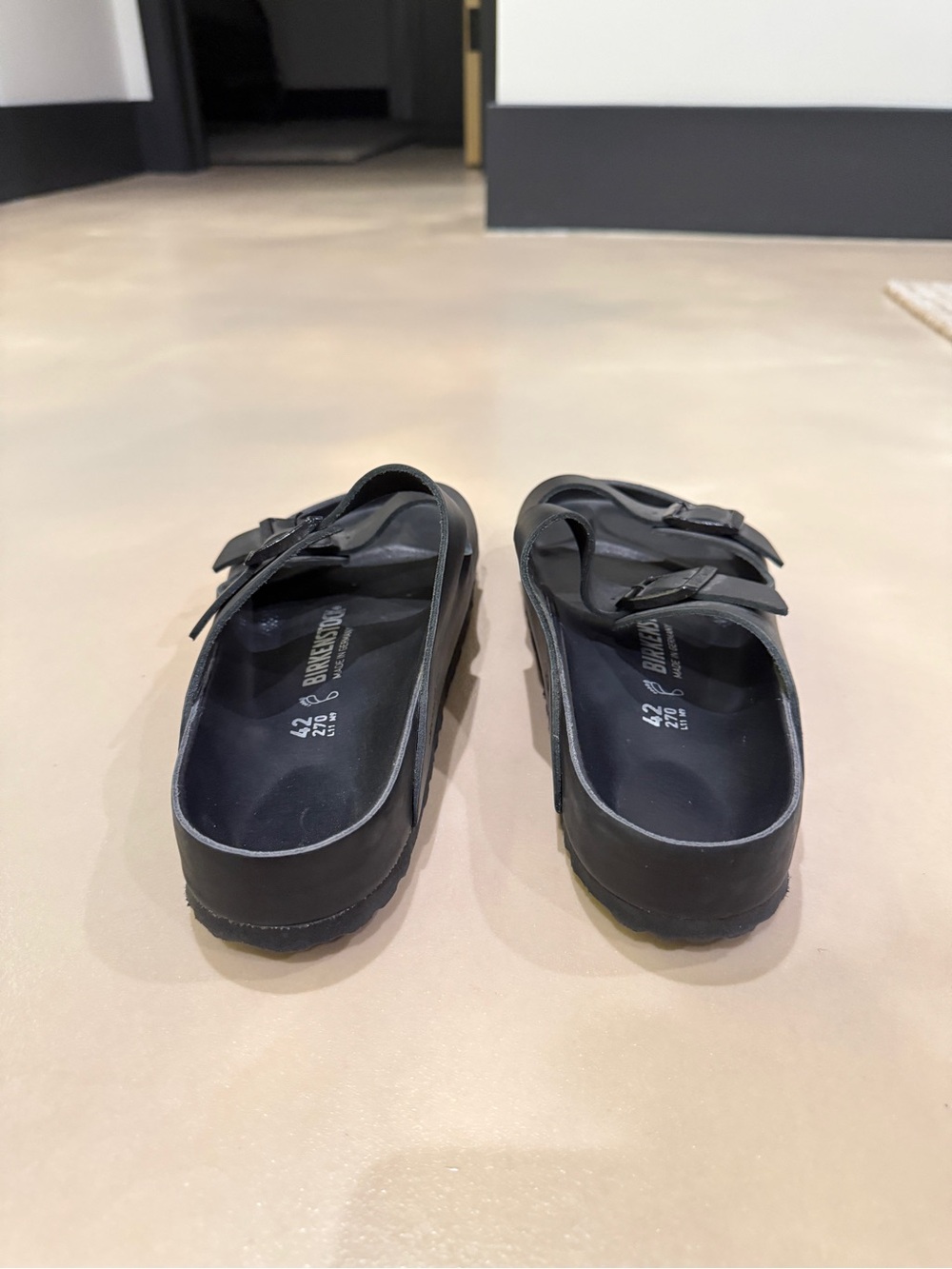 Birkenstock Arizona Black Leather - Picture 4 of 5